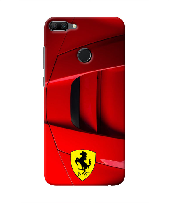Ferrari Car Honor 9N Real 4D Back Cover