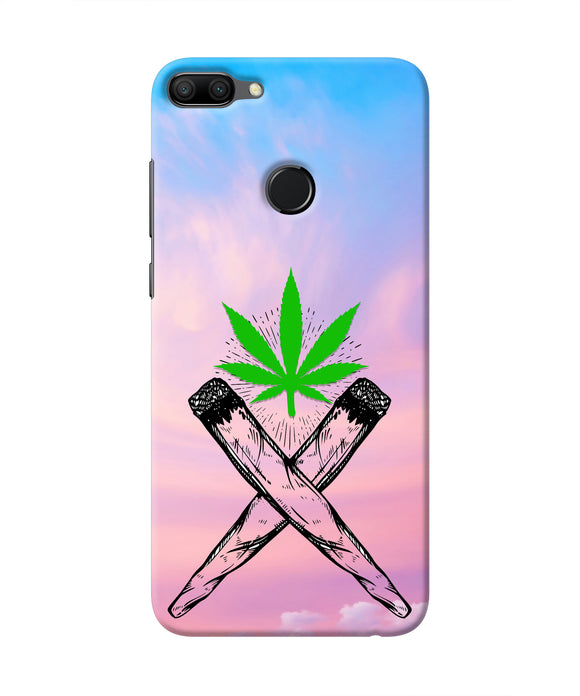 Weed Dreamy Honor 9N Real 4D Back Cover