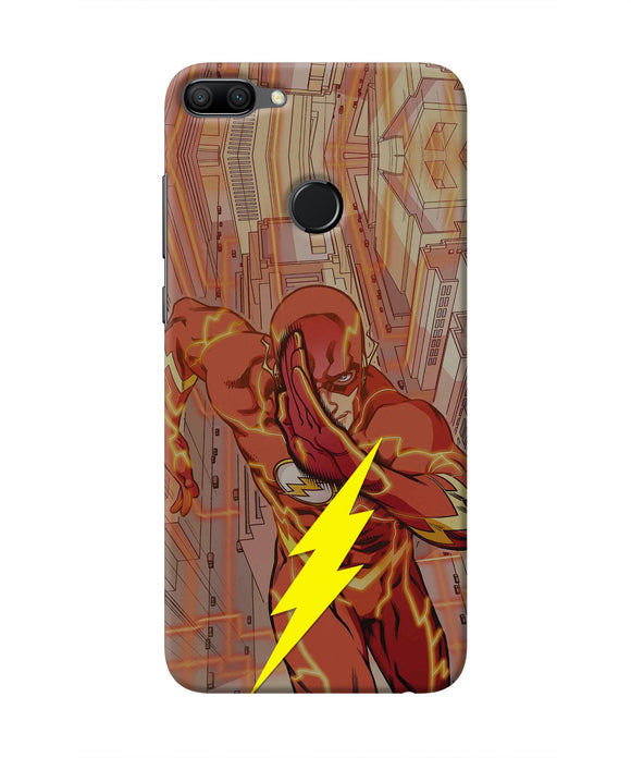 Flash Running Honor 9N Real 4D Back Cover
