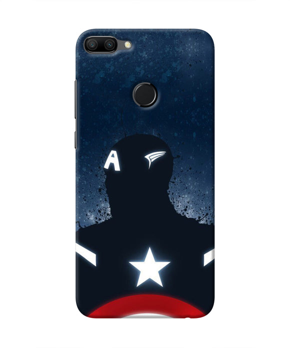 Captain america Shield Honor 9N Real 4D Back Cover