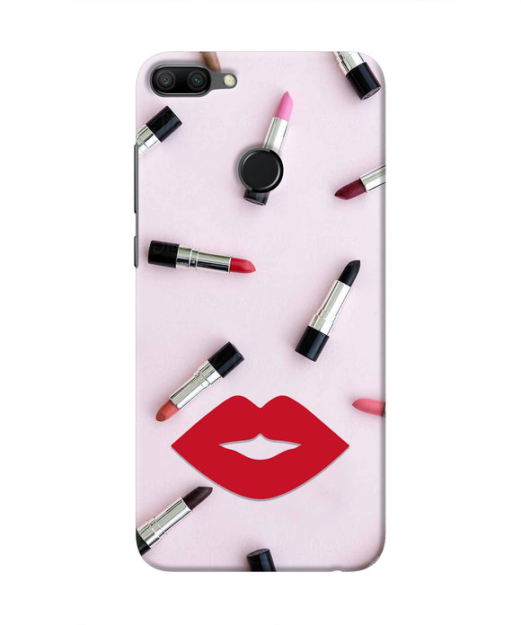 Lips Lipstick Shades Honor 9N Real 4D Back Cover