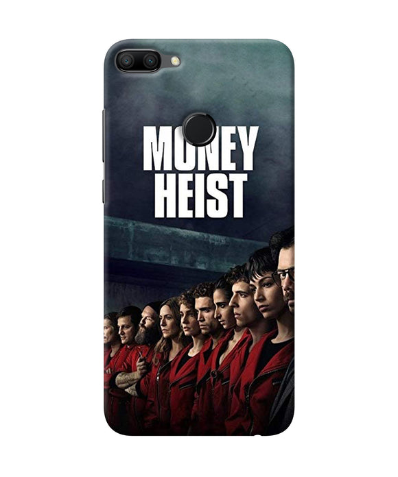 Money Heist Team Money Heist Honor 9N Back Cover