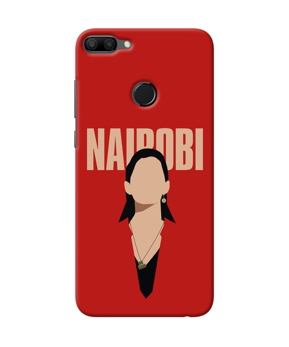 Nairobi Paint Money Heist Honor 9N Back Cover