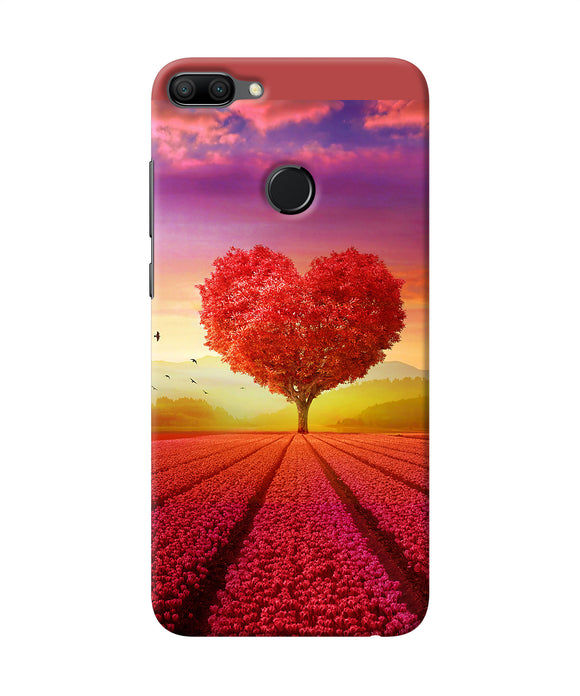 Natural Heart Tree Honor 9n Back Cover
