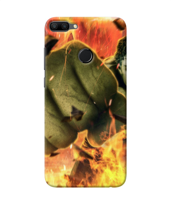 Hulk Smash Honor 9n Back Cover