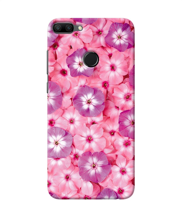 Natural Pink Flower Honor 9n Back Cover