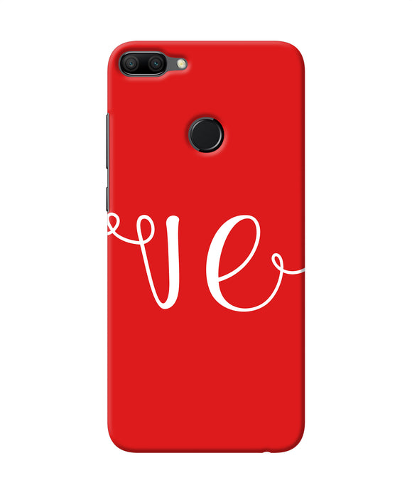 Love Two Honor 9n Back Cover