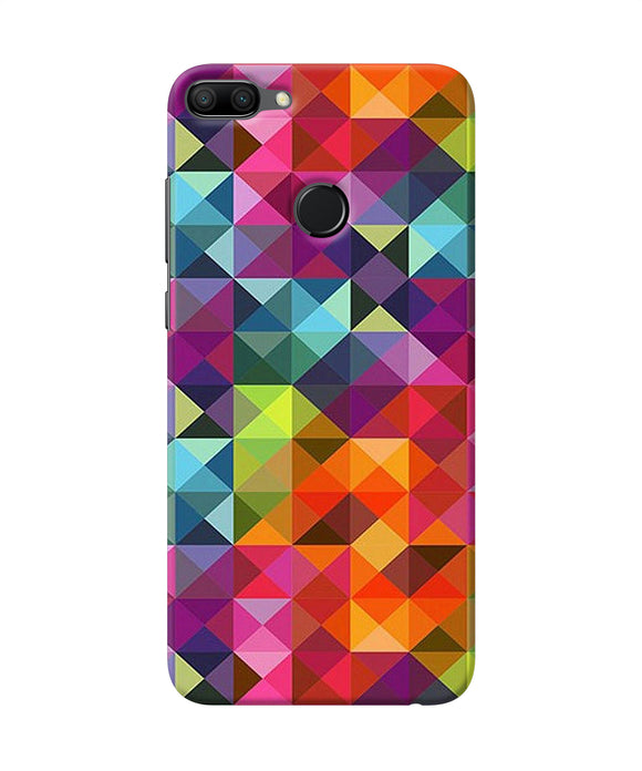 Abstract Triangle Pattern Honor 9n Back Cover