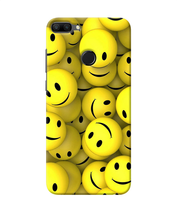 Smiley Balls Honor 9n Back Cover