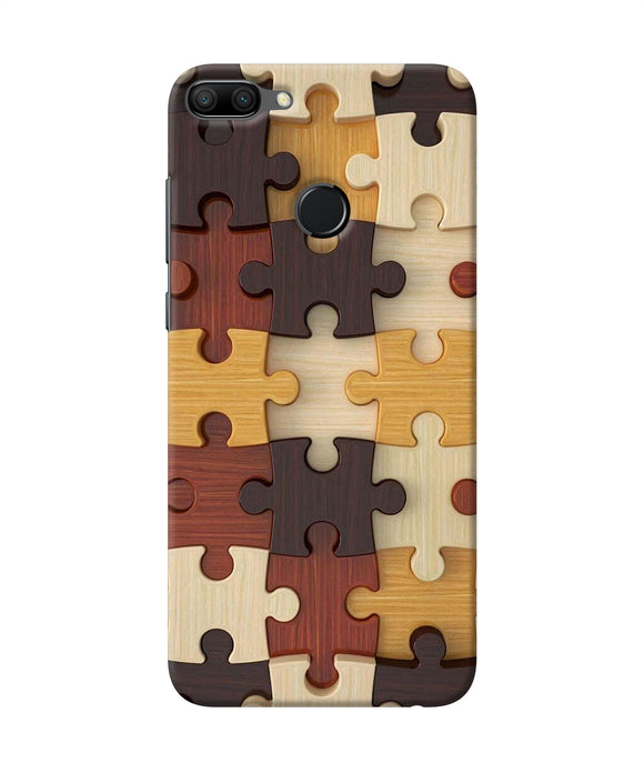 Wooden Puzzle Honor 9n Back Cover