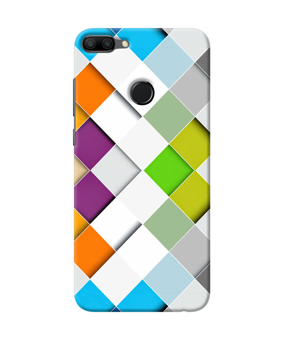 Abstract Color Box Honor 9n Back Cover