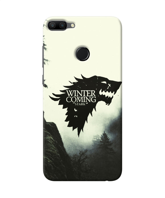 Winter Coming Stark Honor 9n Back Cover