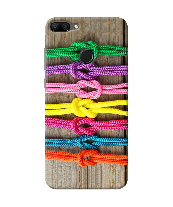 Colorful Shoelace Honor 9n Back Cover