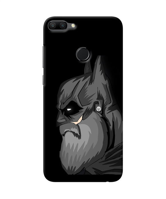 Batman With Beard Honor 9n Back Cover