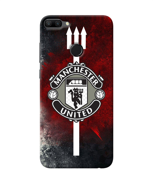 Manchester United Honor 9n Back Cover