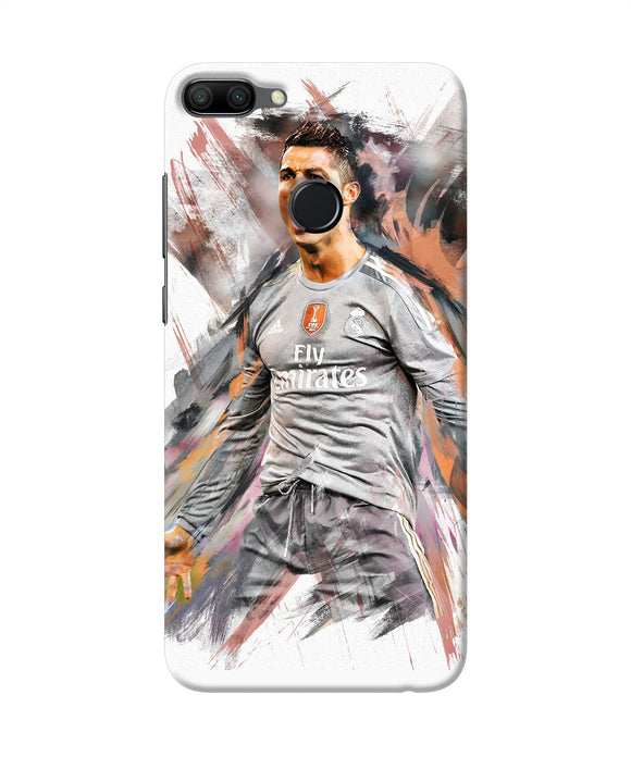 Ronaldo Poster Honor 9n Back Cover