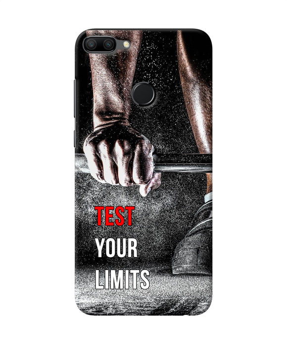 Test Your Limit Quote Honor 9n Back Cover