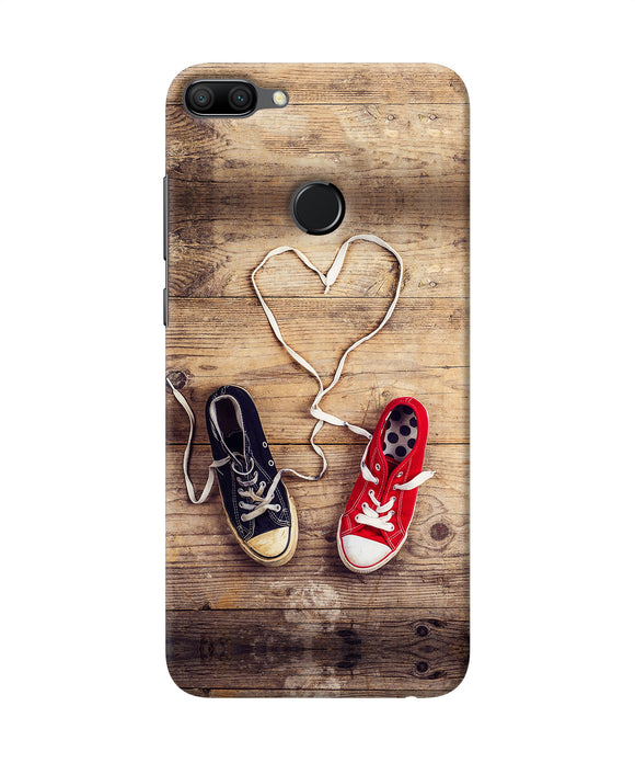 Shoelace Heart Honor 9n Back Cover
