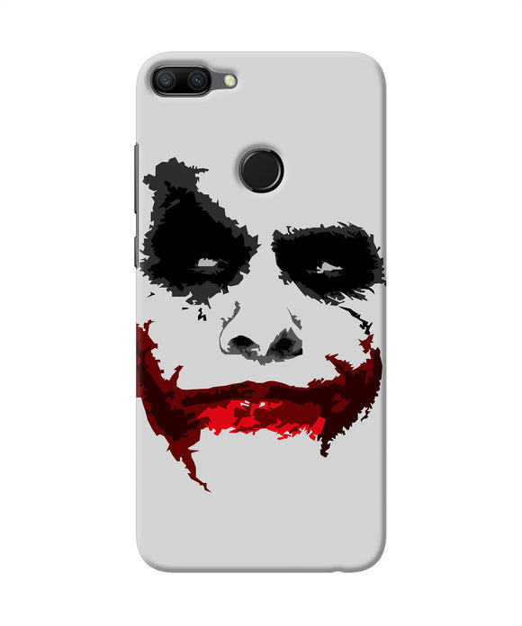 Joker Dark Knight Red Smile Honor 9n Back Cover