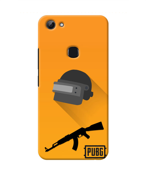 PUBG Helmet and Gun Vivo Y83 Real 4D Back Cover