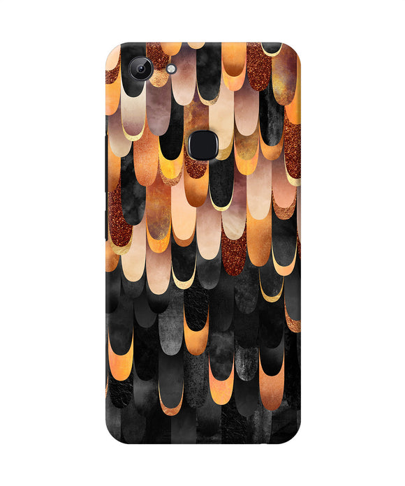 Abstract Wooden Rug Vivo Y83 Back Cover