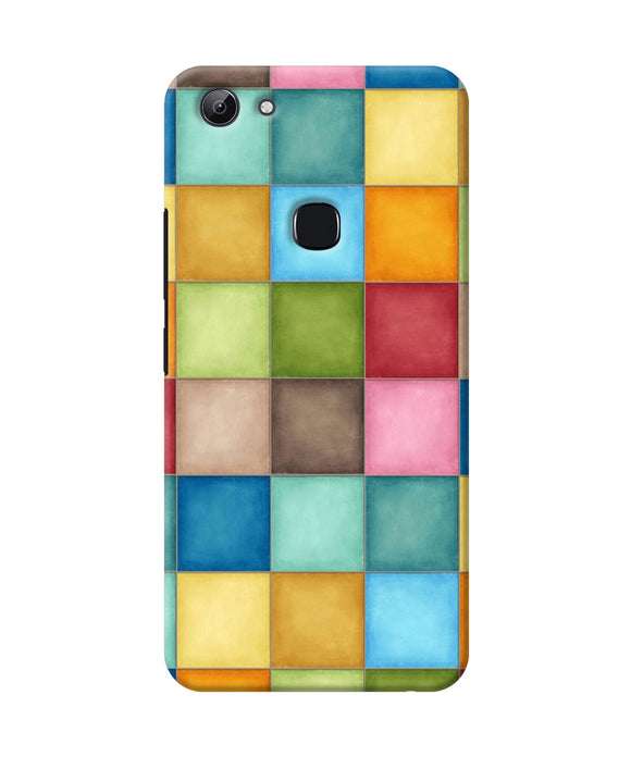 Abstract Colorful Squares Vivo Y83 Back Cover