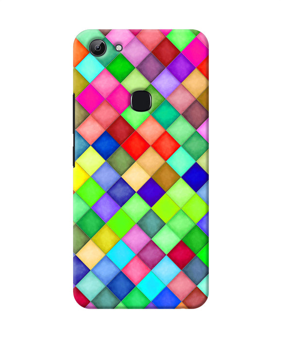 Abstract Colorful Squares Vivo Y83 Back Cover