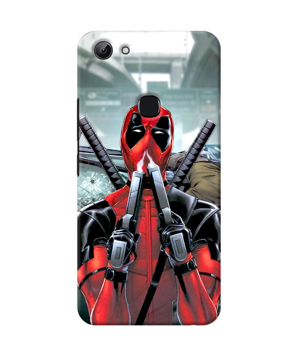 Deadpool With Gun Vivo Y83 Back Cover