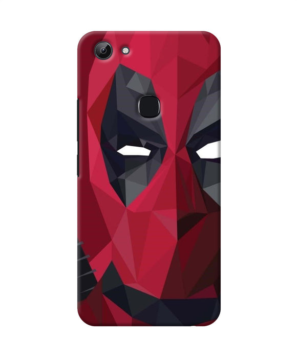 Abstract Deadpool Half Mask Vivo Y83 Back Cover