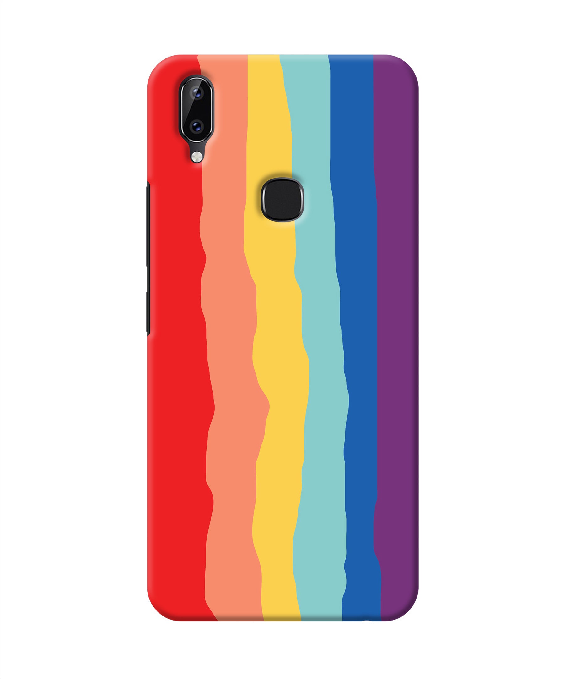 Ragy Polycarbonate Vivo V19 Rainbow Cover Vivo V19 Back Covers