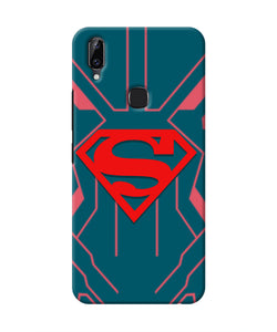 Superman Techno Vivo Y83 Pro Real 4D Back Cover