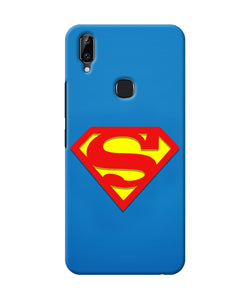 Superman Blue Vivo Y83 Pro Real 4D Back Cover