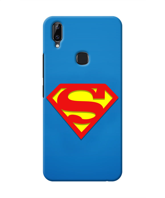 Superman Blue Vivo Y83 Pro Real 4D Back Cover