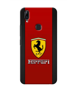 Ferrari Abstract Red Vivo Y83 Pro Real 4D Back Cover