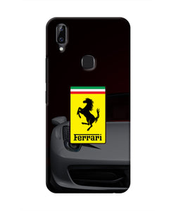 White Ferrari Vivo Y83 Pro Real 4D Back Cover