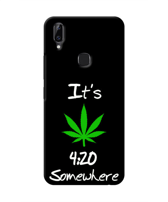 Weed Quote Vivo Y83 Pro Real 4D Back Cover