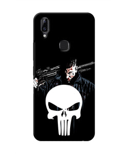 Punisher Character Vivo Y83 Pro Real 4D Back Cover