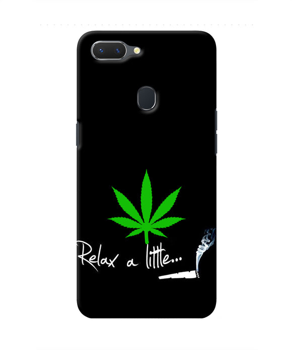 Weed Relax Quote Realme 2 Real 4D Back Cover