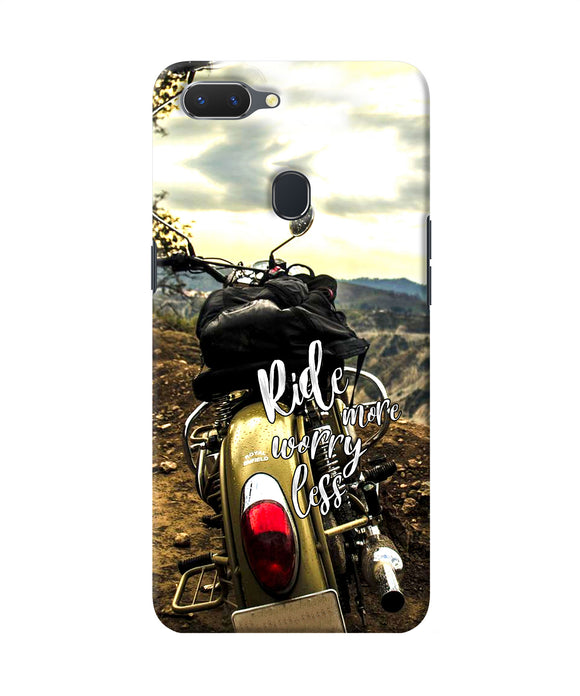 Ride More Worry Less Realme 2 Back Cover