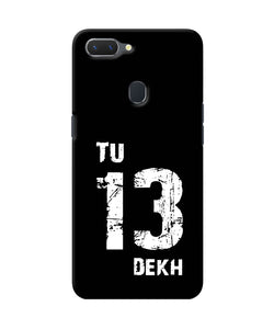 Tu Tera Dekh Quote Realme 2 Back Cover