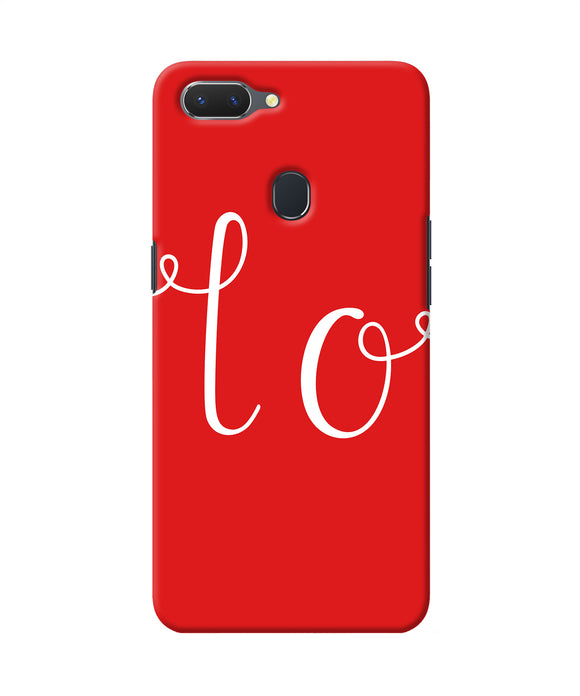 Love One Realme 2 Back Cover