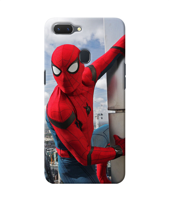 Spiderman On The Wall Realme 2 Back Cover