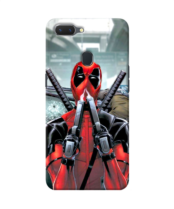 Deadpool With Gun Realme 2 Back Cover