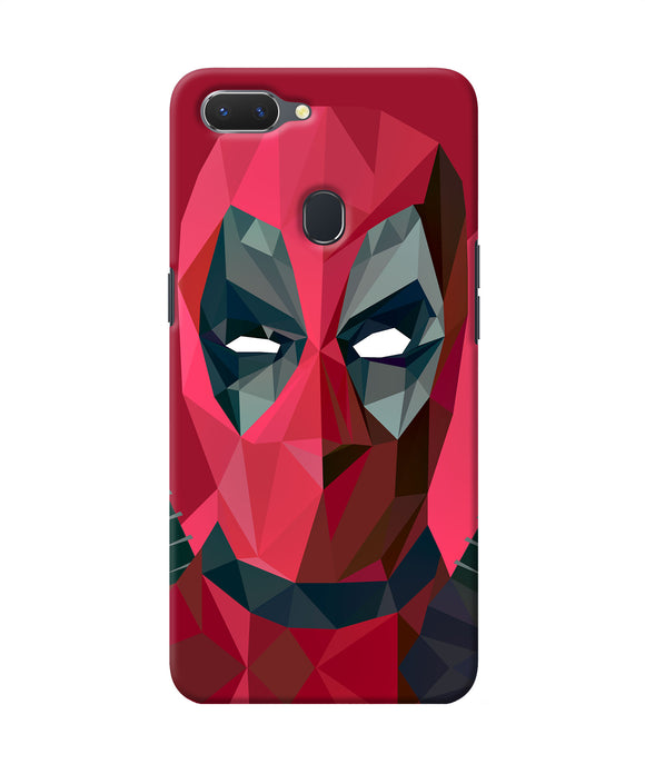 Abstract Deadpool Full Mask Realme 2 Back Cover