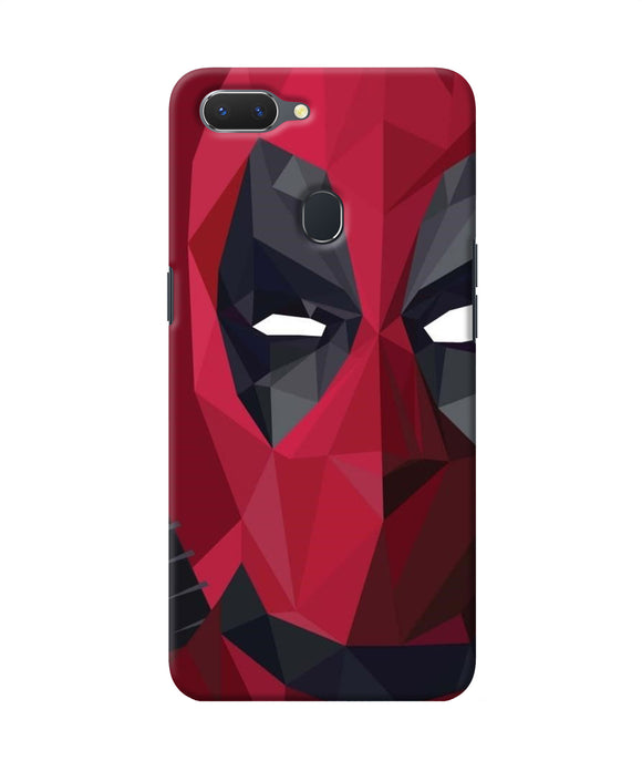 Abstract Deadpool Half Mask Realme 2 Back Cover