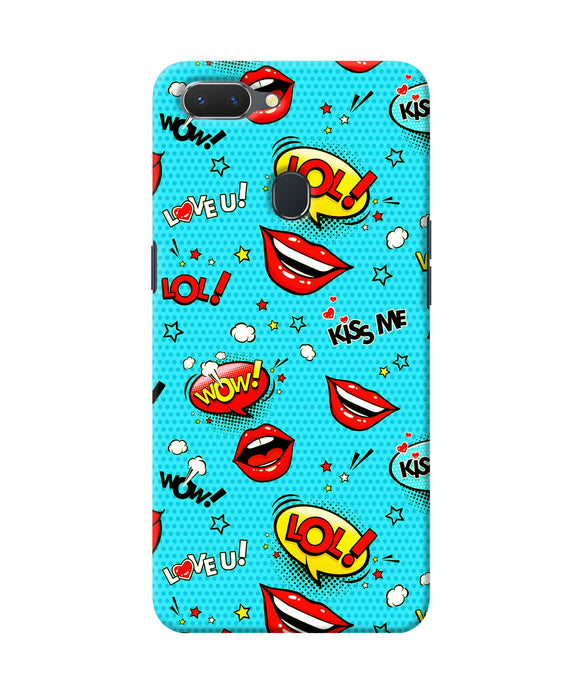 Lol Lips Print Realme 2 Back Cover