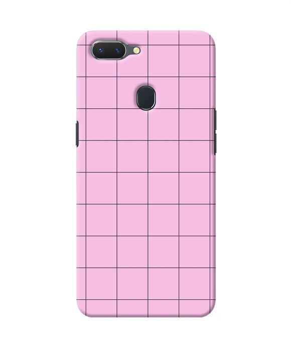 Pink Square Print Realme 2 Back Cover