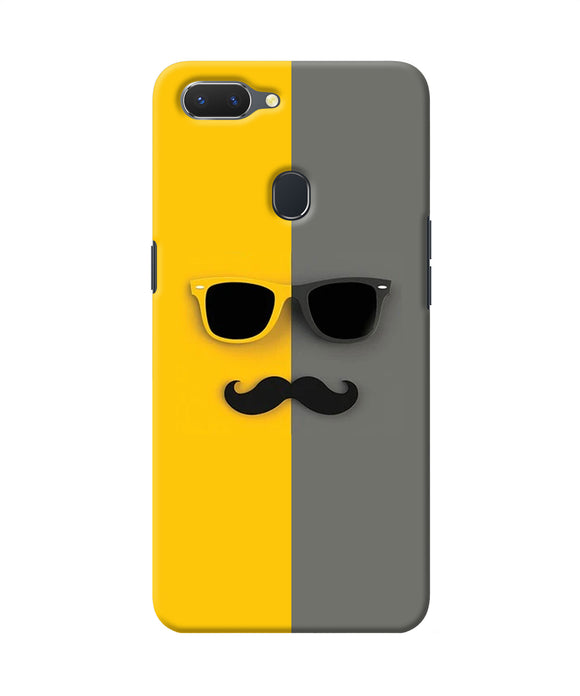 Mustache Glass Realme 2 Back Cover