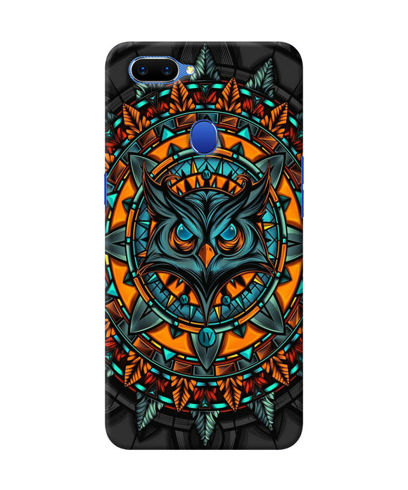 Angry Owl Art Oppo A5 Back Cover