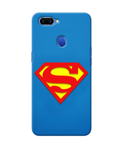 Superman Blue Oppo A5 Real 4D Back Cover